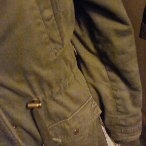 Ardene Army Green Winter Coat - Picture 4 of 4